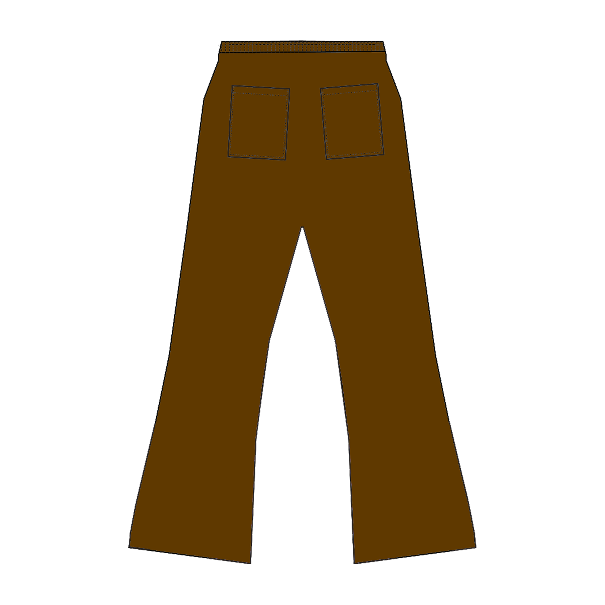 PANTALONI DTB MARRONI