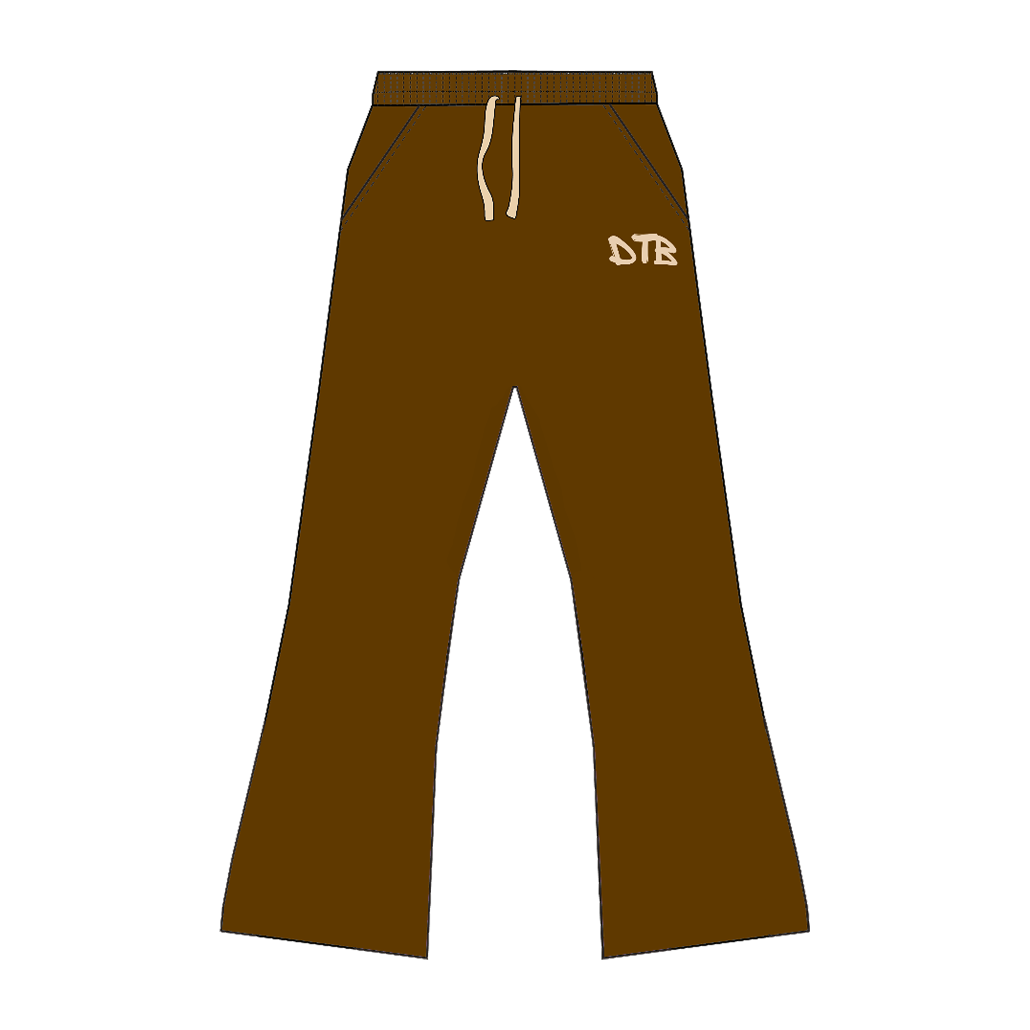 PANTALONI DTB MARRONI